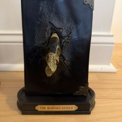 The Noble Collection Original Harry Potter Tom Riddle Diary and Basilisk Fang