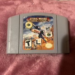 Star Wars Rogue Squadron Nintendo 64 Game Cartridge