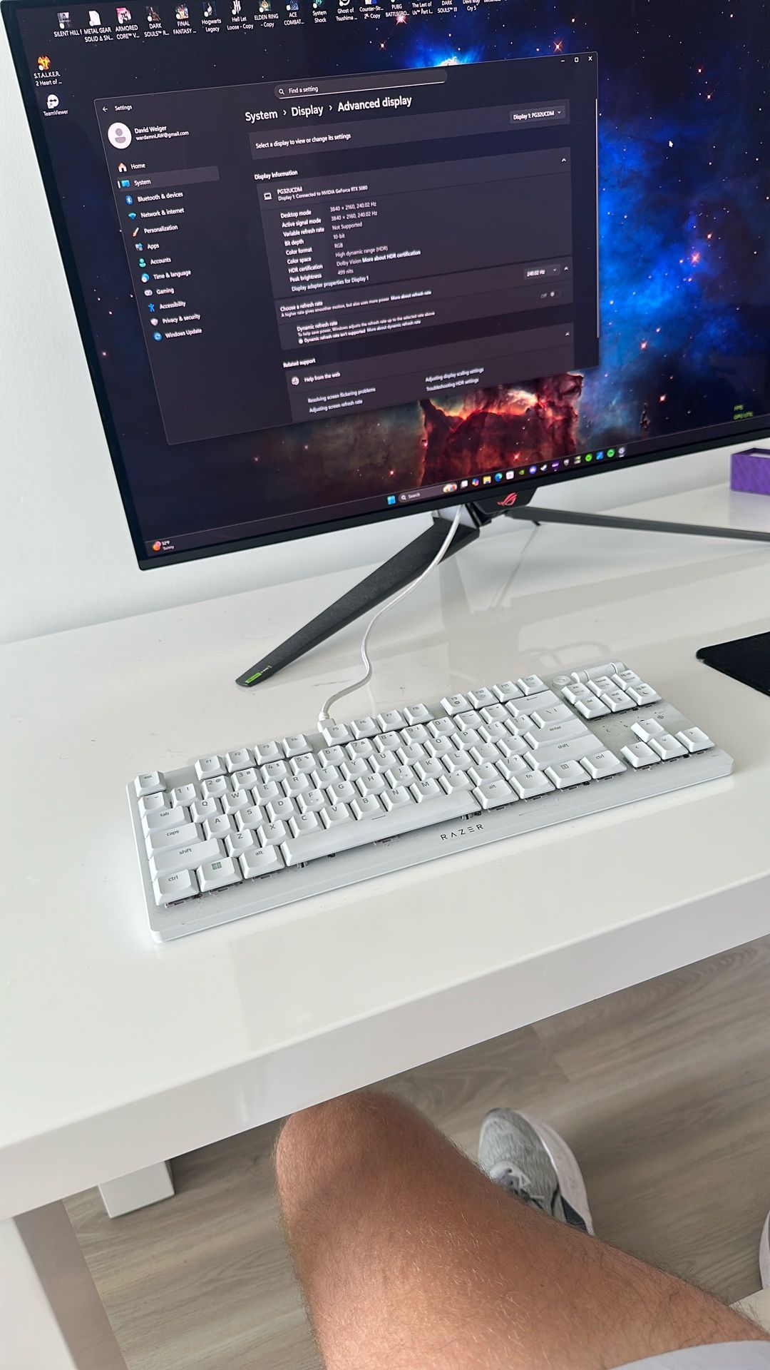 Razer Deathstalker V2 Pro Wireless Keyboard