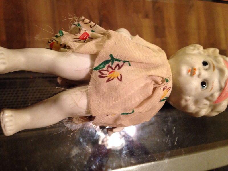 Antique Japanese jointed doll