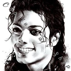 Beautiful Michael Jackson Artwork Poster