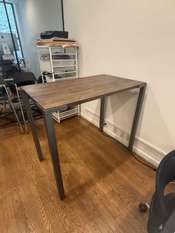CB2 Stilt 42” High Dining Table