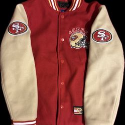 Kids 49ers Varsity Jacket