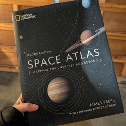 National Geographic Space Atlas! Brand New Hardcover Book All About Outer Space