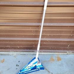 12" Plastic Multi-surface Angle With Dustpan Upright Broom