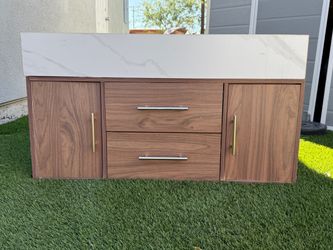 Bathroom Vanity Cabinet with Vessel Sink