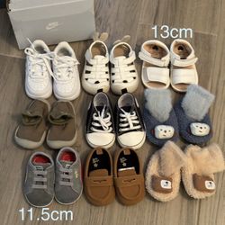 Baby Shoes Bundle 4.8in/12cm Nike Puma Etc