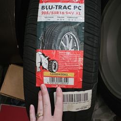 16" Tire Brand New Allweather 205/55r16 94V XL