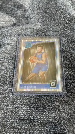 2018 optic rated rookie Jalen Brunson shock prizm