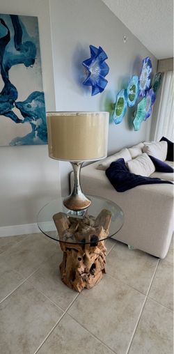 Driftwood table