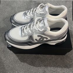 Chanel Runners Gray Women’s Size 9