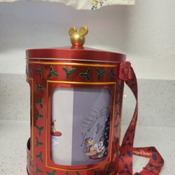 Disney Christmas Musical Box Popcorn Bucket llectible 