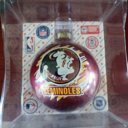 Vintage Florida State Seminoles Ornament 