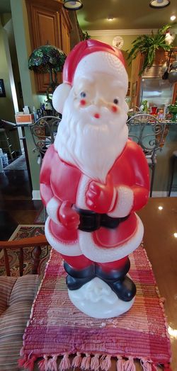 VINTAGE SANTA BLOW MOLD