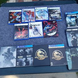 PlayStation 5 games / PS4 pro games $45 each Steelbook Limited edition or regular Games $25! Each or 3 for $60! PS5 Games & everything work
