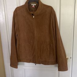 Peter Millar Collection Men’s Suede Leather Jacket XL