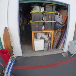 Spring cleaning out storage unit