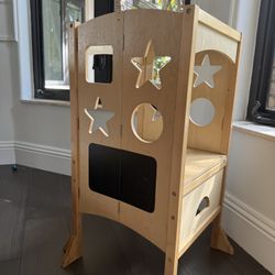 Montessori kitchen Stool For Kids 