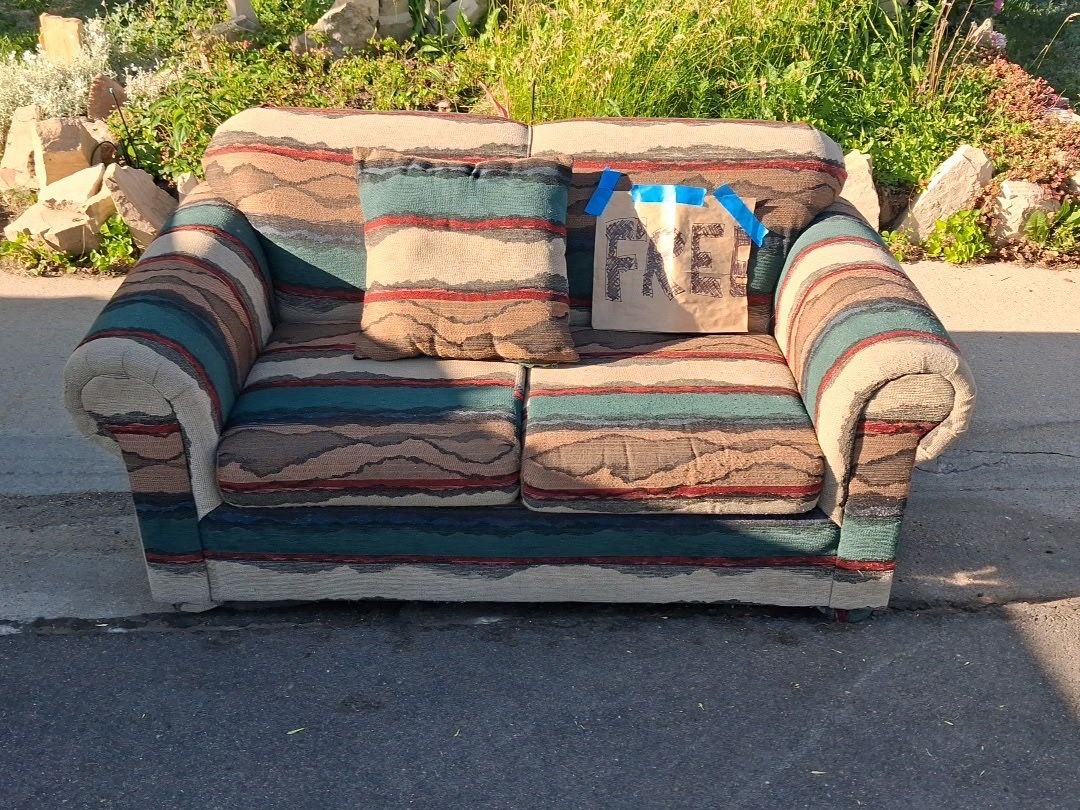Free loveseat!