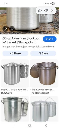 60 qt stock pot