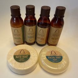 Disney Aulani Hawaii H2O+ Sea Salt Hotel Toiletries Shampoo Lotion BodyWash 6pc