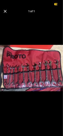 Stanley Proto 11 Piece Metric Open End Wrench Set