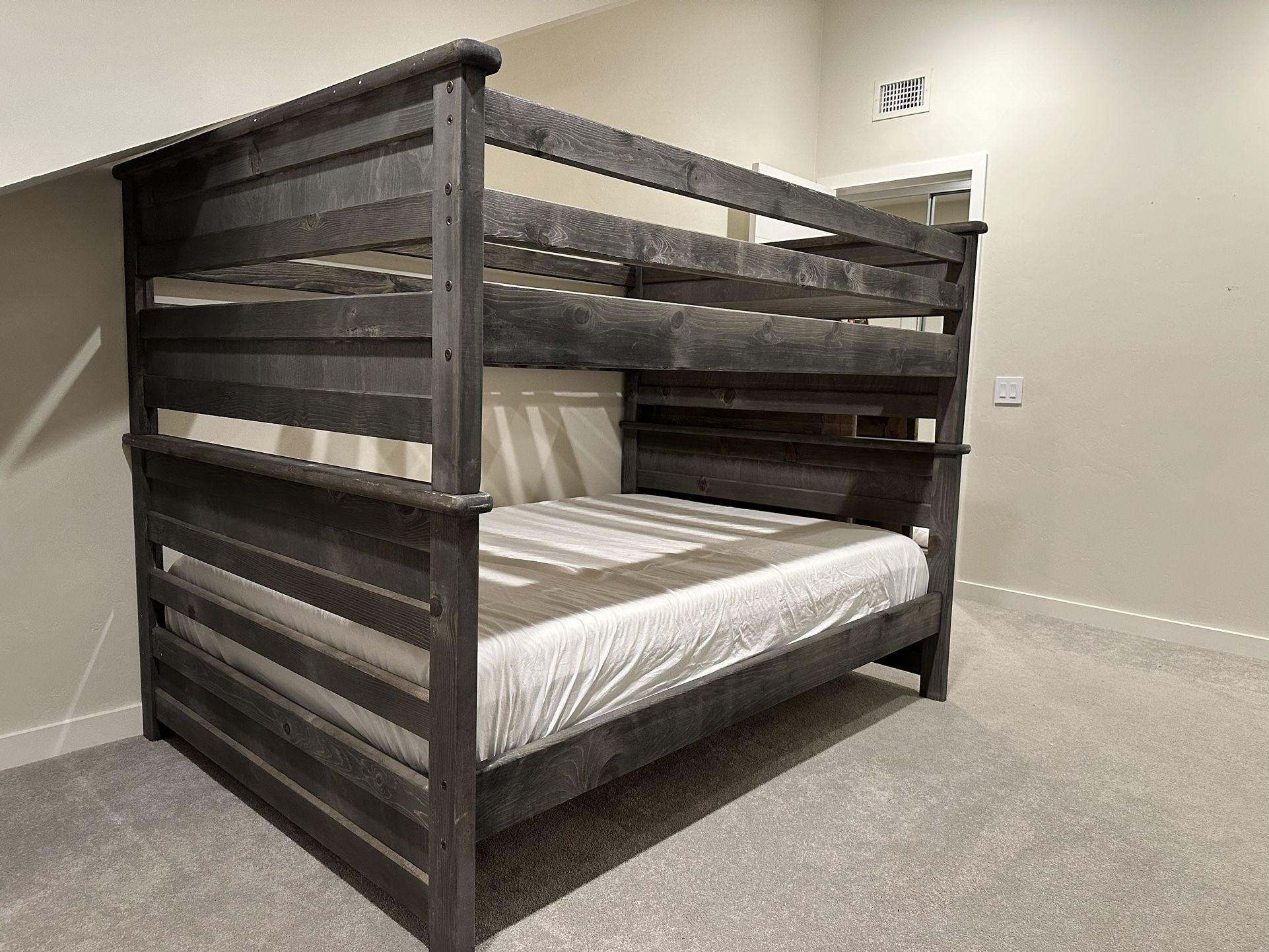 Beautiful Full Over Full Bunk Beds - Like New! 