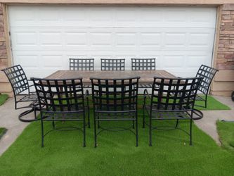 O W Lee Classic Patio Furniture Iron Heavy 