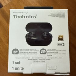 Technics Noise Cancelling Earbuds Az80 Black Or Silver