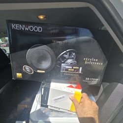 Kenwood 6.5 Excelon Speakers NEW