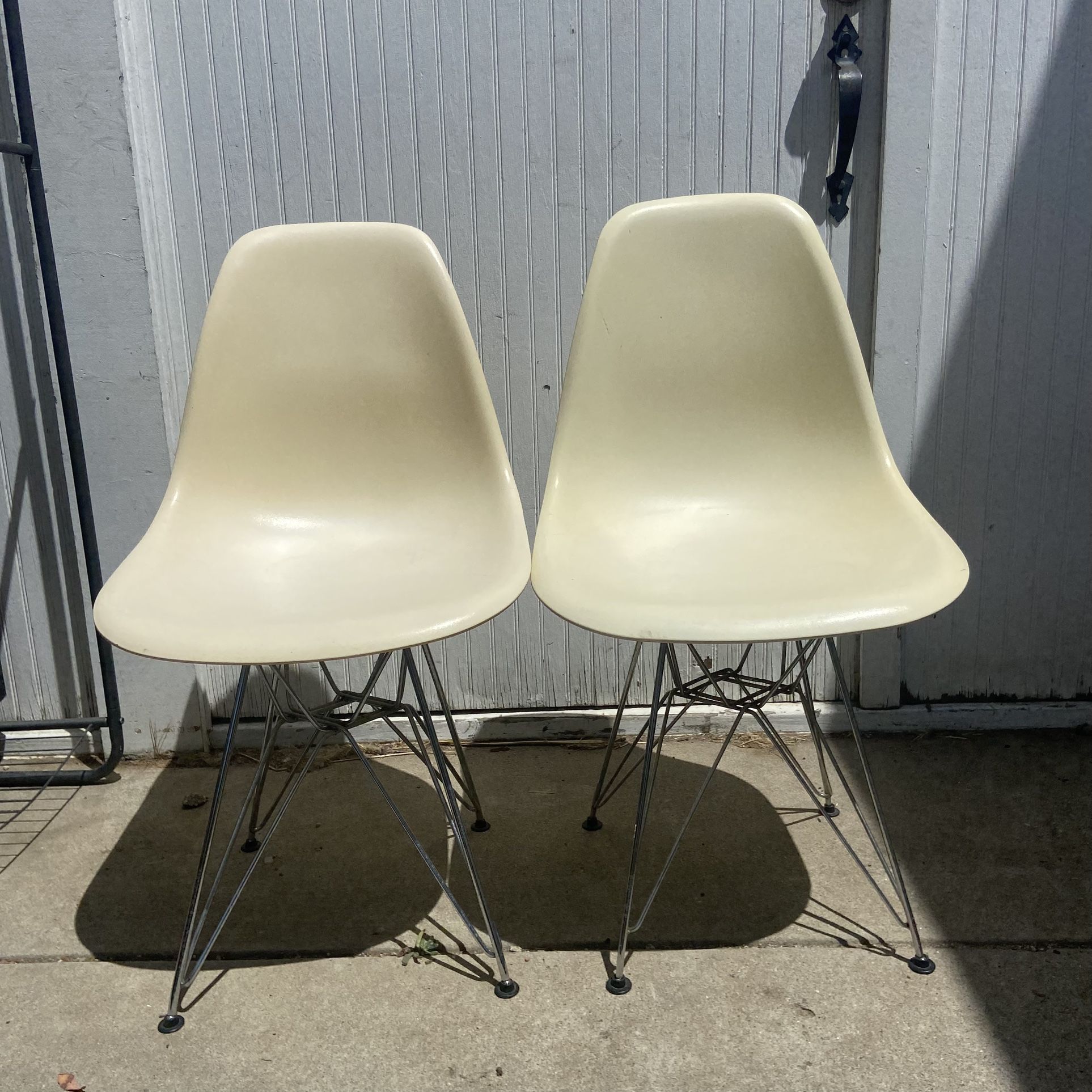 Eames-Style Yellow Accent  – Set of 2 by Dorel  (Model 580307-ZO, 2022)