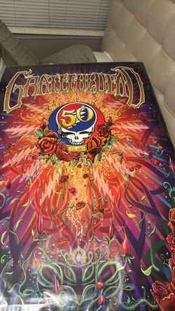 Grateful Dead 50th Anniversary 2015 Artwork By Mike DuBois
