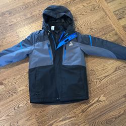 Youth Winter Coat With Removable Liner And Youth Large Bibs
