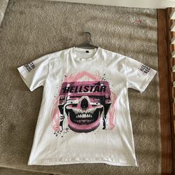 Hellstar  Pink,black and White Size XL