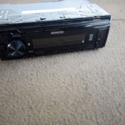 Kenwood Bluetooth Car Stereo