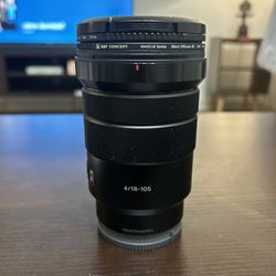 Sony 18 mm - 105 mm F4 e Mount lens 
