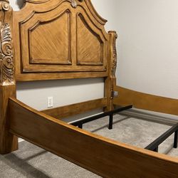 Solid Wood Queen Bed frame 