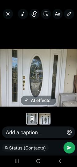 entrance door $600.00