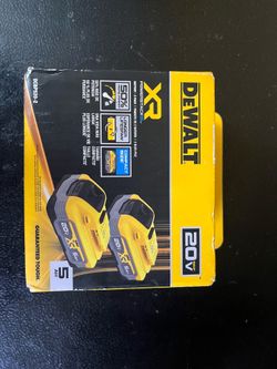 DeWalt XR power stack 20v 5AH