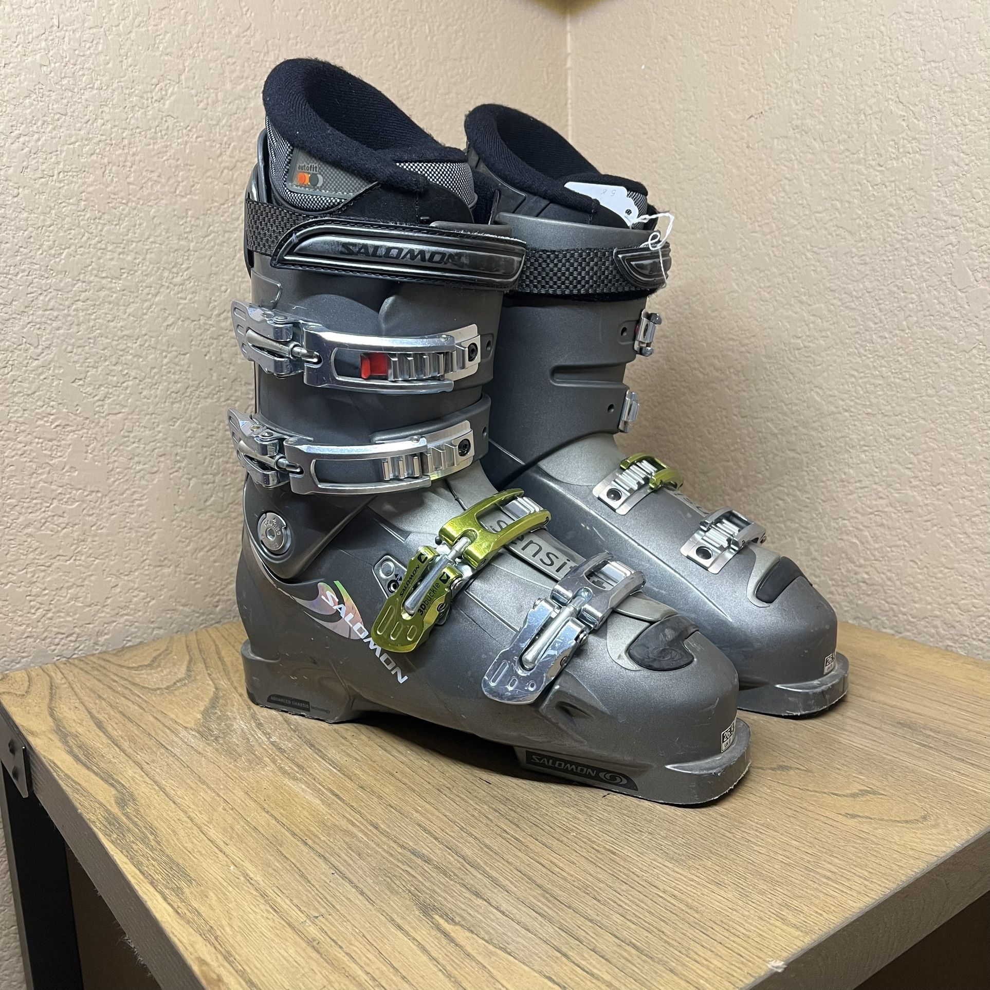 Salomon X Wave 7.0 Ski Boots Size 26/26.5 305mm