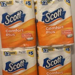 Scott Toilet Paper 4/$20
