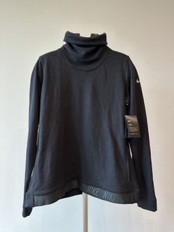 Black Turtleneck Nike DRY Size Large Womens Training New With Tag