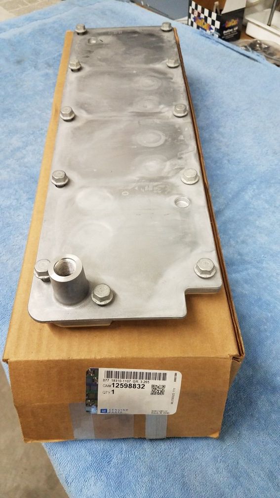 Chevy LS3 LS2 6.2 5.3 6.0 4.8 DOD Delete valley cover GM for Sale in