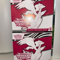 Pokemon TCG White Flare ETBs