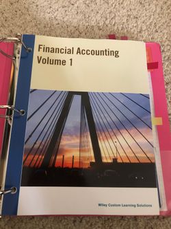 Financial Accounting Volume 1