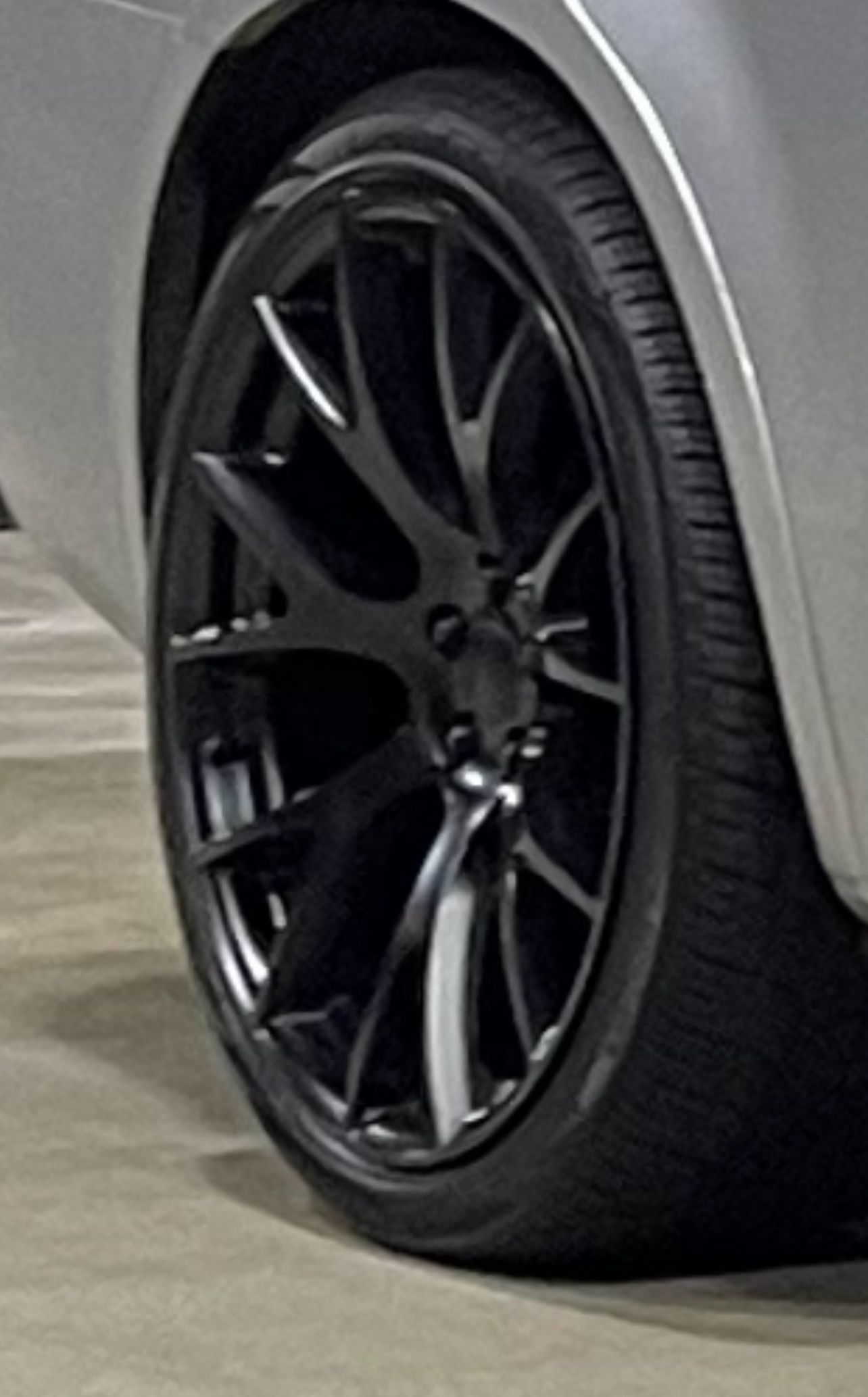 22 Rims Mat Black 