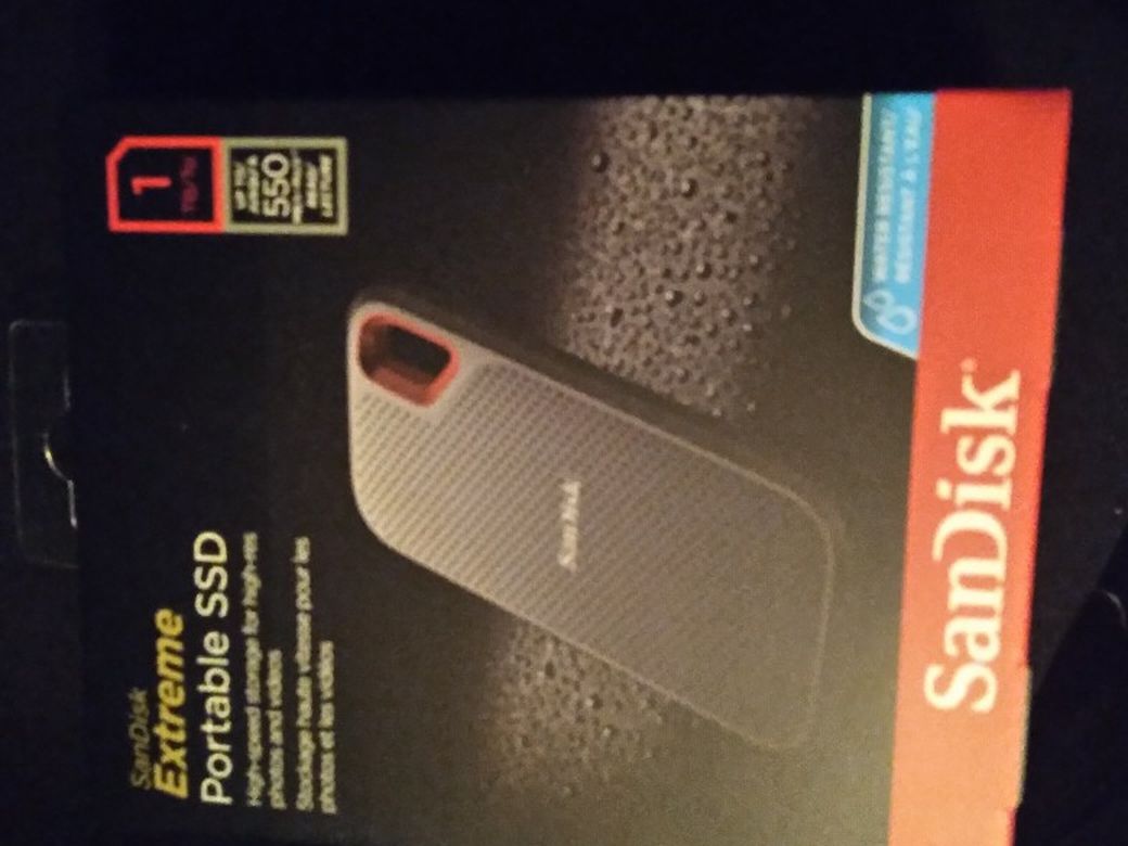 SanDisk Extreme 1TB Portable External SSD