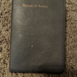 1930 Manual Of Prayers