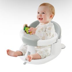 Baby Bath Seats for Babies Sitting Up, Non-Slip Baby Bathtub with 3 Suction Cups, Safe & Comfortable Toddler Bath Seat Ideal for Baby Bath/Shower Supp