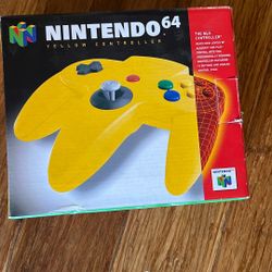 Nintedo N64 Control In Box 